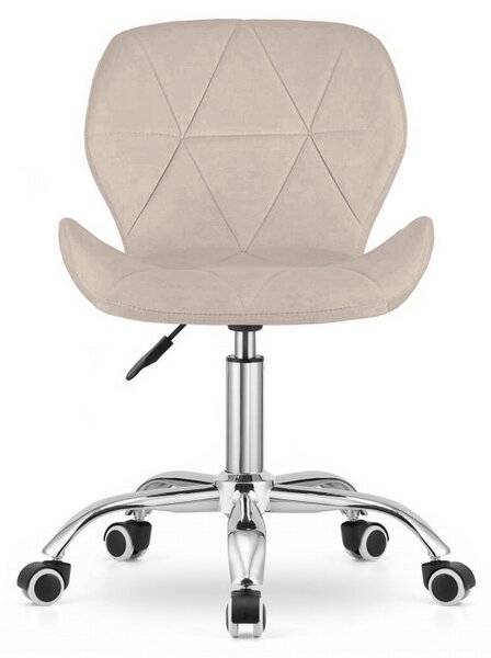Scaun de birou AVOLA VELVET bej