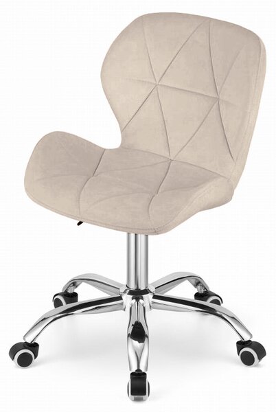 Scaun de birou AVOLA VELVET bej