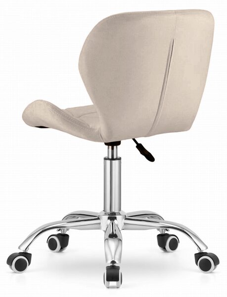 Scaun de birou AVOLA VELVET bej
