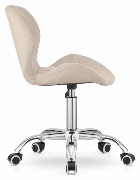 Scaun de birou AVOLA VELVET bej