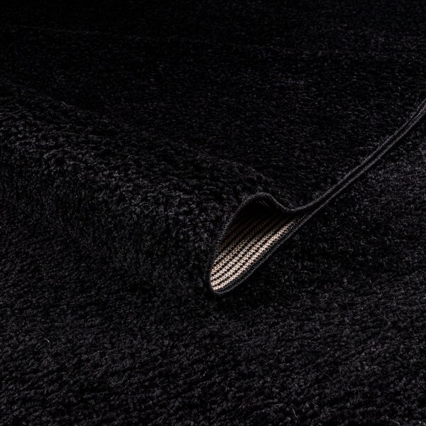 Covor antracit Shaggy Soft 200/290 cm