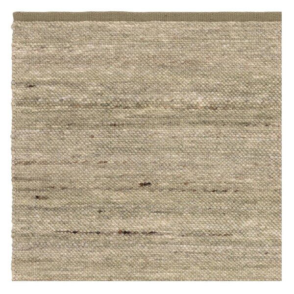Covor kaki reversibil, țesut manual din amestesc de lână 120x170 cm Birkdale Pistachio – Asiatic Carpets