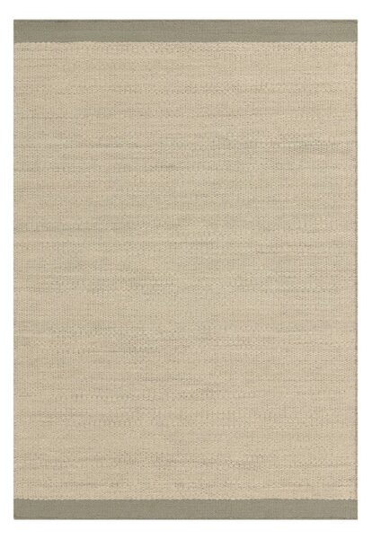 Covor crem-verde salvie țesut manual din lână 160x230 cm Lima Sage – Asiatic Carpets