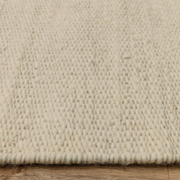 Covor crem-verde salvie țesut manual din lână 160x230 cm Lima Sage – Asiatic Carpets