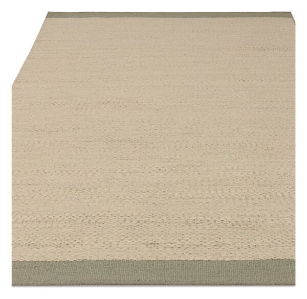 Covor crem-verde salvie țesut manual din lână 160x230 cm Lima Sage – Asiatic Carpets