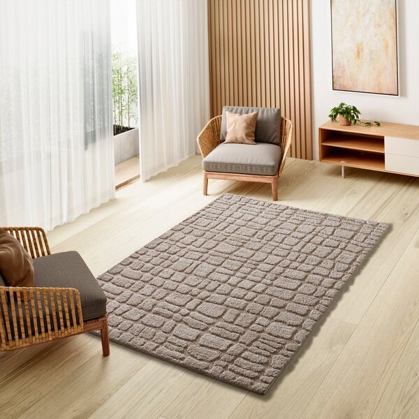 Covor bej 126x190 cm Juno – Universal