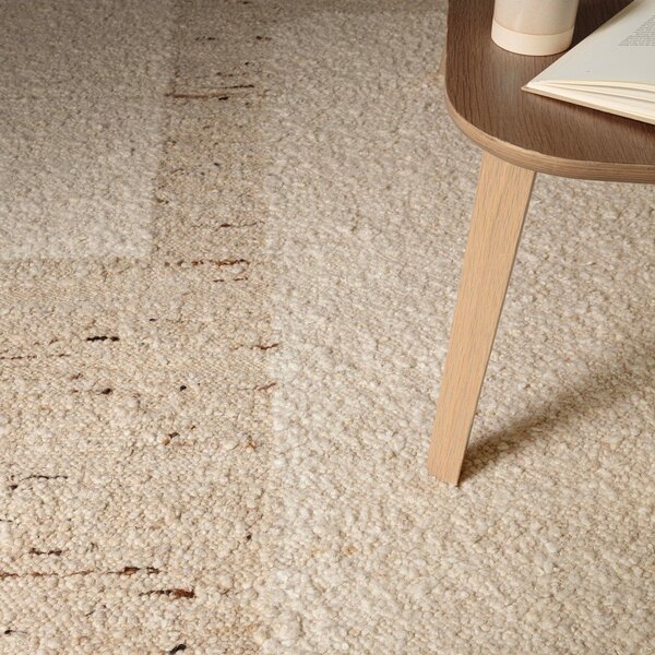 Covor bej reversibil, țesut manual din lână 120x170 cm Napa Tumbla – Asiatic Carpets