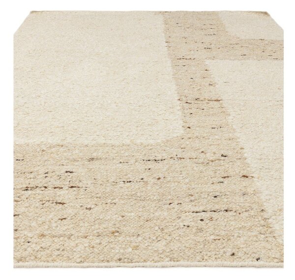 Covor bej reversibil, țesut manual din lână 120x170 cm Napa Tumbla – Asiatic Carpets