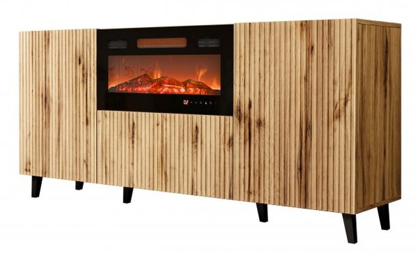 Comoda cu semineu Tilderi 180