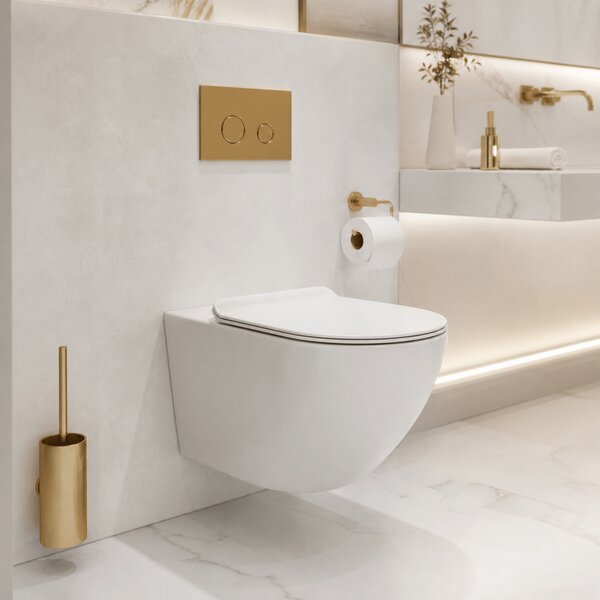 Vas WC suspendat W206, capac duroplast cu amortizor
