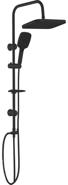 Suport de dus Robot negru mat