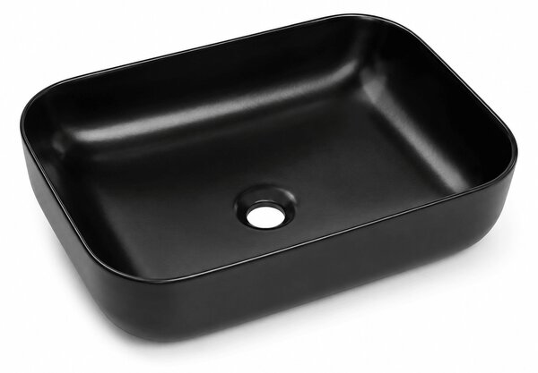 Lavoar pe blat negru mat 8509BM