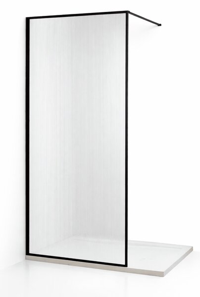 Paravan dus walk-in sticla securizata 8 mm geam linii 90x190