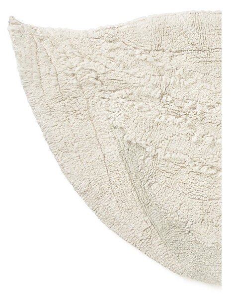 Covor pentru copii crem lavabil/țesut manual din bumbac 100x120 cm Swan – Lorena Canals