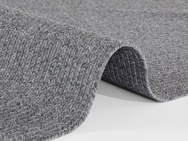 Covor Trenzado gri 80/150 cm
