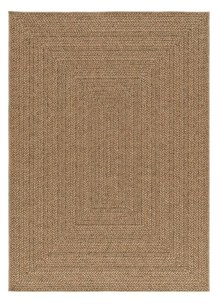 Covor pentru exterior și interior în culoare naturală 120x170 cm Acra – Universal