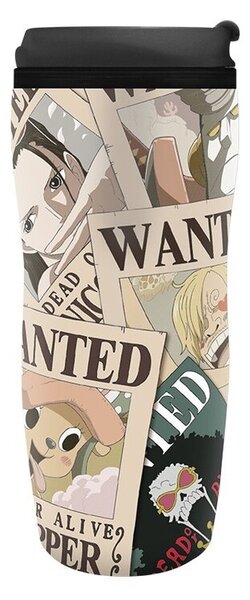 Cană pentru călătorie One Piece - Wanted