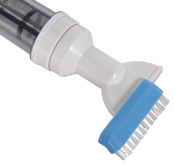 Aspirator de piscina fara fir cu perie, aparat de curata usor pentru piscina cu stalp reglabil în 3 sectiuni | Aosom Romania