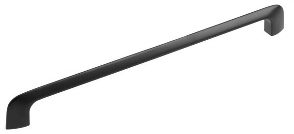 Maner pentru mobila Milano, finisaj negru mat GT, L:274 mm