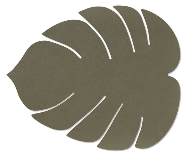 Suport pentru farfurii din piele ecologică 35x42 cm Monstera Leaf Nupo – LIND DNA