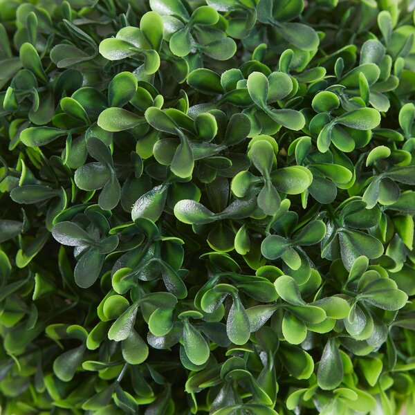 HOMCOM Arbore Buxus Artificial Sferic în Ghiveci 60 cm, Verde, Decorativ pentru Interior/Exterior, Rezistent la UV | Aosom Romania