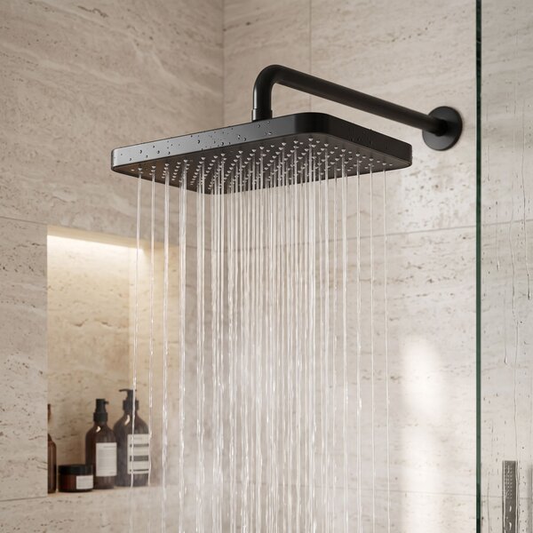 Pălărie de duș dreptunghiulară REA JS-032 Black