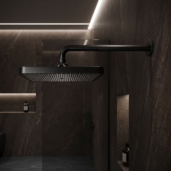 Pălărie de duș dreptunghiulară REA JS-032 Black