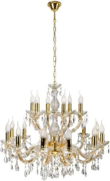 Candellux Maria Teresa lampă suspendată x40 W auriu 30-94615