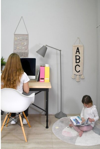 Covor pentru copii lavabil/țesut manual din bumbac ø100 cm Believe in Yourself – Lorena Canals