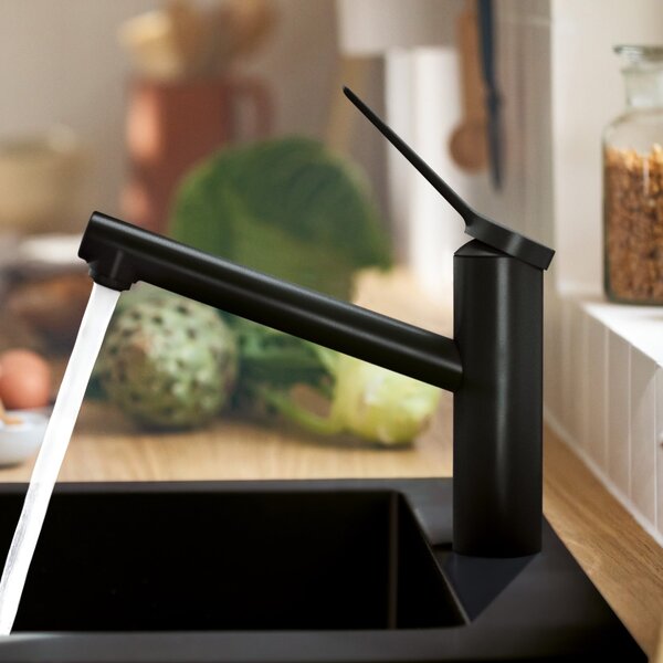 Hansgrohe Zesis M33 baterie bucătărie pe picior negru 74802670