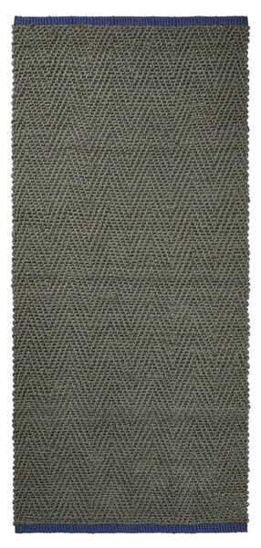 Covor tip traversă verde închis din iută 70x150 cm Notes – Mette Ditmer Denmark
