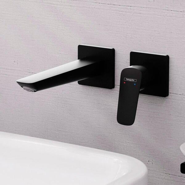Hansgrohe Logis baterie lavoar ascuns negru 71256670