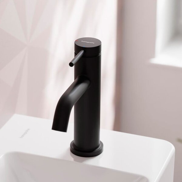 Hansgrohe Tecturis S baterie lavoar stativ negru 73301670