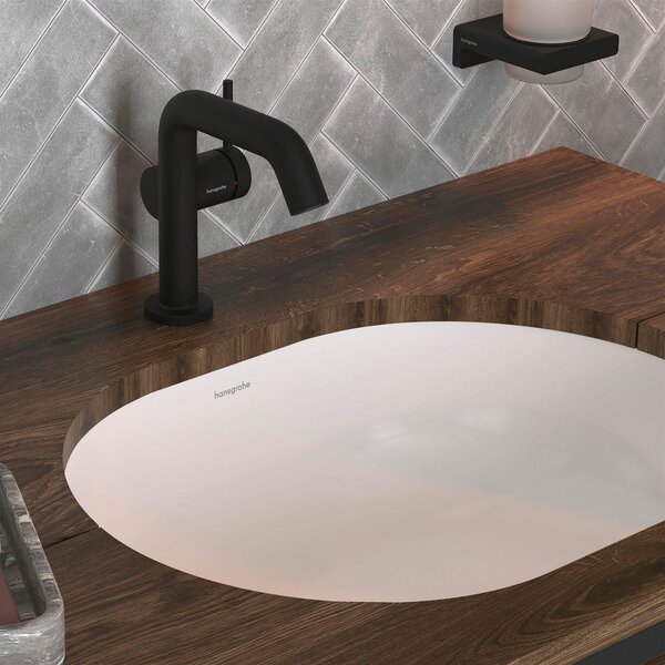 Hansgrohe Xuniva U lavoar 45x35 cm ovale sub blat alb luciu 61050450