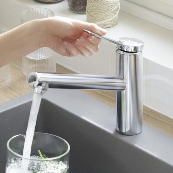 Hansgrohe Zesis M33 baterie bucătărie pe picior crom 74802000