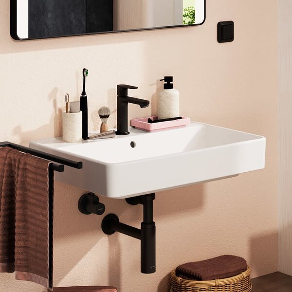 Hansgrohe Xanuia Q lavoar 65x48 cm dreptunghiular clasică alb luciu 60134450