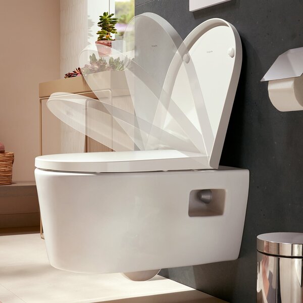 Hansgrohe EluPura Original S capac wc SoftClose alb 60148450