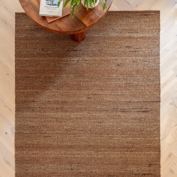Covor teracotă reversibil, țesut manual din amestesc de lână 160x230 cm Birkdale Rust – Asiatic Carpets