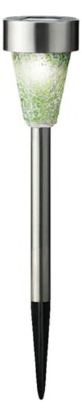 Lampa de gradina Stake, Lumineo, 7.3x28 cm, otel inoxidabil, verde