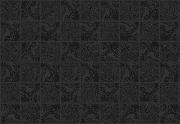 Fototapet Model cu pătrate negre, format din pătrate negre, Fototapet abstracte, Fototapet populare, t01083 - Tapeko.ro