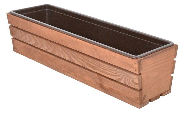 Jardinieră din lemn 61 cm Modern – Rojaplast