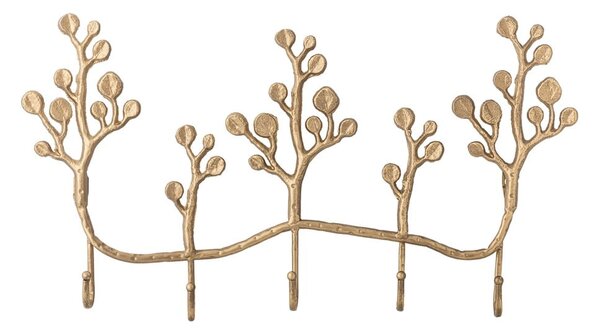 Cuier de perete auriu din metal 57 cm Padova – Bloomingville