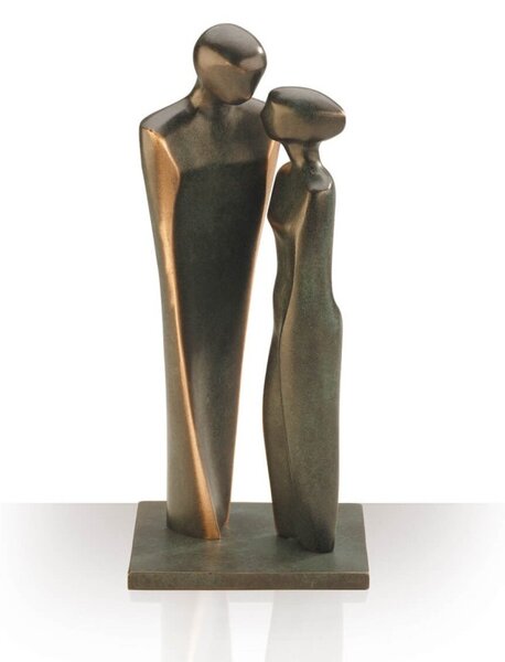 Statueta bronz "Cuplu indragostit"