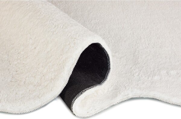 Covor alb lavabil 120x170 cm Mellow – Universal