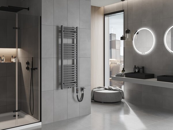 Mexen Hades, element electric de încălzire 1200 x 400 mm, 600 W, antracit, W104-1200-400-2600-66