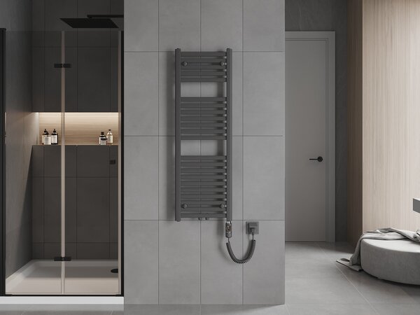 Mexen Hades, element electric de încălzire 1200 x 400 mm, 600 W, antracit, W104-1200-400-2600-66
