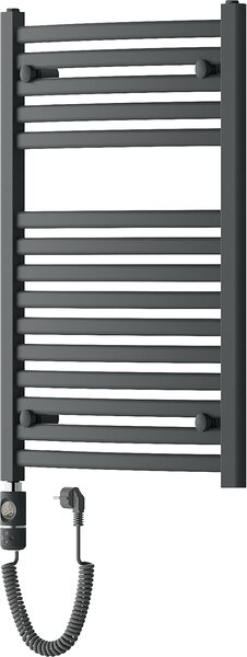Mexen Helios, element electric de încălzire 800 x 500 mm, 600 W, antracit, W103-0800-500-2600-66