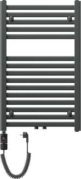 Mexen Hades, element electric de încălzire 800 x 500 mm, 600 W, antracit, W104-0800-500-2600-66