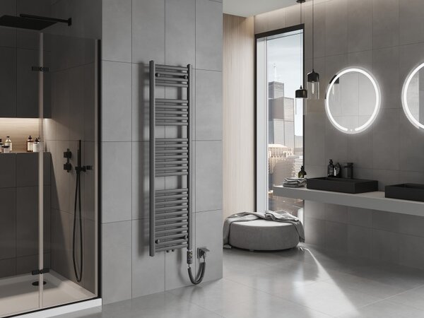 Mexen Hades, element electric de încălzire 1500 x 400 mm, 600 W, antracit, W104-1500-400-2600-66