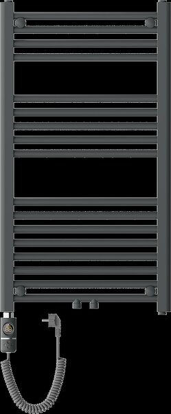 Mexen Mars, element electric de încălzire 900 x 500 mm, 600 W, antracit, W110-0900-500-2600-66